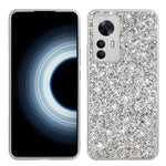 Custodia protettiva in TPU antiurto con polvere glitterata, For Xiaomi 12T Pro