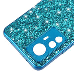 Custodia protettiva in TPU antiurto con polvere glitterata, For Xiaomi 12T Pro
