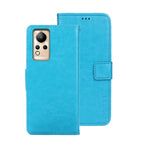 idewei Custodia per telefono in pelle con texture Crazy Horse, For Huawei nova Y90, For Infinix Note 12, For Infinix Note 12 Pro 4G
