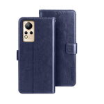idewei Custodia per telefono in pelle con texture Crazy Horse, For Huawei nova Y90, For Infinix Note 12, For Infinix Note 12 Pro 4G