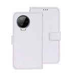 idewei Custodia per telefono in pelle con texture Crazy Horse, For Huawei nova Y90, For Infinix Note 12, For Infinix Note 12 Pro 4G