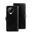 idewei Custodia per telefono in pelle con texture Crazy Horse, For Huawei nova Y90, For Infinix Note 12, For Infinix Note 12 Pro 4G