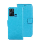 idewei Custodia per telefono in pelle con texture Crazy Horse, For Infinix Smart 6 Plus, For Nokia G11 Plus, For Samsung Galaxy A04e 4G