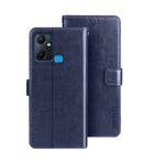 idewei Custodia per telefono in pelle con texture Crazy Horse, For Infinix Smart 6 Plus, For Nokia G11 Plus, For Samsung Galaxy A04e 4G
