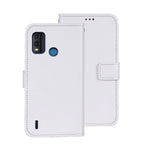 idewei Custodia per telefono in pelle con texture Crazy Horse, For Infinix Smart 6 Plus, For Nokia G11 Plus, For Samsung Galaxy A04e 4G