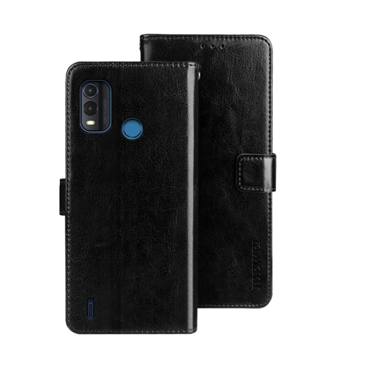 idewei Custodia per telefono in pelle con texture Crazy Horse, For Infinix Smart 6 Plus, For Nokia G11 Plus, For Samsung Galaxy A04e 4G