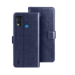 idewei Custodia per telefono in pelle con texture Crazy Horse, For Infinix Smart 6 Plus, For Nokia G11 Plus, For Samsung Galaxy A04e 4G