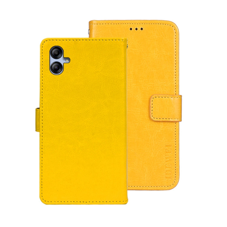 idewei Custodia per telefono in pelle con texture Crazy Horse, For Infinix Smart 6 Plus, For Nokia G11 Plus, For Samsung Galaxy A04e 4G