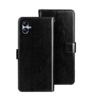 idewei Custodia per telefono in pelle con texture Crazy Horse, For Infinix Smart 6 Plus, For Nokia G11 Plus, For Samsung Galaxy A04e 4G