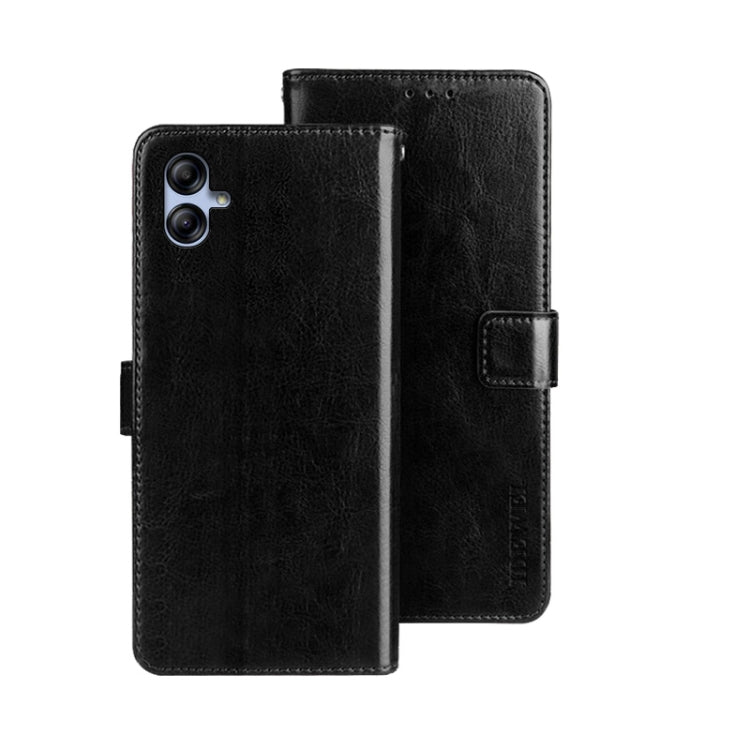 idewei Custodia per telefono in pelle con texture Crazy Horse, For Infinix Smart 6 Plus, For Nokia G11 Plus, For Samsung Galaxy A04e 4G