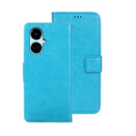 idewei Custodia per telefono in pelle con texture Crazy Horse, For Tecno Camon 19, For Tecno Pova 3, For Tecno Pova Neo 2