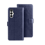 idewei Custodia per telefono in pelle con texture Crazy Horse, For Tecno Camon 19, For Tecno Pova 3, For Tecno Pova Neo 2