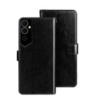 idewei Custodia per telefono in pelle con texture Crazy Horse, For Tecno Camon 19, For Tecno Pova 3, For Tecno Pova Neo 2