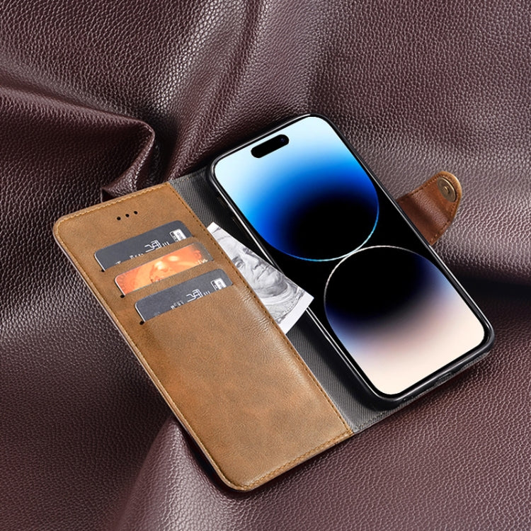 Custodia per telefono in pelle con texture retrò idewei, For Huawei nova 10 SE, For Huawei nova Y61 4G, For Infinix Zero Ultra 5G, For OPPO A58 5G, For OPPO A77s, For Oukitel C19 Pro