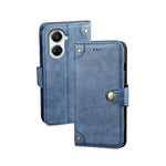 Custodia per telefono in pelle con texture retrò idewei, For Huawei nova 10 SE, For Huawei nova Y61 4G, For Infinix Zero Ultra 5G, For OPPO A58 5G, For OPPO A77s, For Oukitel C19 Pro