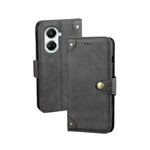 Custodia per telefono in pelle con texture retrò idewei, For Huawei nova 10 SE, For Huawei nova Y61 4G, For Infinix Zero Ultra 5G, For OPPO A58 5G, For OPPO A77s, For Oukitel C19 Pro