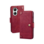 Custodia per telefono in pelle con texture retrò idewei, For Huawei nova 10 SE, For Huawei nova Y61 4G, For Infinix Zero Ultra 5G, For OPPO A58 5G, For OPPO A77s, For Oukitel C19 Pro