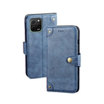 Custodia per telefono in pelle con texture retrò idewei, For Huawei nova 10 SE, For Huawei nova Y61 4G, For Infinix Zero Ultra 5G, For OPPO A58 5G, For OPPO A77s, For Oukitel C19 Pro