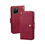 Custodia per telefono in pelle con texture retrò idewei, For Huawei nova 10 SE, For Huawei nova Y61 4G, For Infinix Zero Ultra 5G, For OPPO A58 5G, For OPPO A77s, For Oukitel C19 Pro