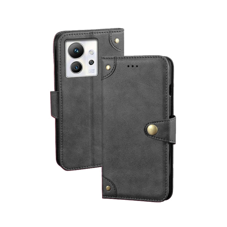 Custodia per telefono in pelle con texture retrò idewei, For Huawei nova 10 SE, For Huawei nova Y61 4G, For Infinix Zero Ultra 5G, For OPPO A58 5G, For OPPO A77s, For Oukitel C19 Pro