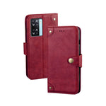 Custodia per telefono in pelle con texture retrò idewei, For Huawei nova 10 SE, For Huawei nova Y61 4G, For Infinix Zero Ultra 5G, For OPPO A58 5G, For OPPO A77s, For Oukitel C19 Pro