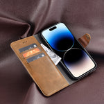 Custodia per telefono in pelle con texture retrò idewei, For Realme 10 5G, For Tecno Pova 4, For ZTE Axon 30S, For ZTE Blade A72 4G, For Honor X40 GT