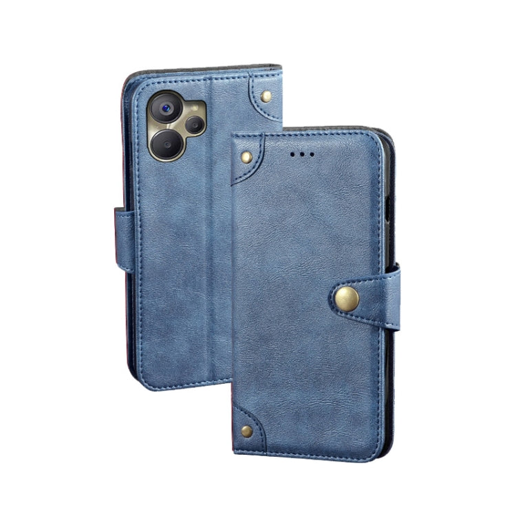 Custodia per telefono in pelle con texture retrò idewei, For Realme 10 5G, For Tecno Pova 4, For ZTE Axon 30S, For ZTE Blade A72 4G, For Honor X40 GT