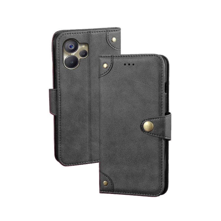 Custodia per telefono in pelle con texture retrò idewei, For Realme 10 5G, For Tecno Pova 4, For ZTE Axon 30S, For ZTE Blade A72 4G, For Honor X40 GT