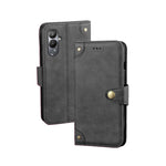 Custodia per telefono in pelle con texture retrò idewei, For Realme 10 5G, For Tecno Pova 4, For ZTE Axon 30S, For ZTE Blade A72 4G, For Honor X40 GT
