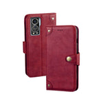 Custodia per telefono in pelle con texture retrò idewei, For Realme 10 5G, For Tecno Pova 4, For ZTE Axon 30S, For ZTE Blade A72 4G, For Honor X40 GT