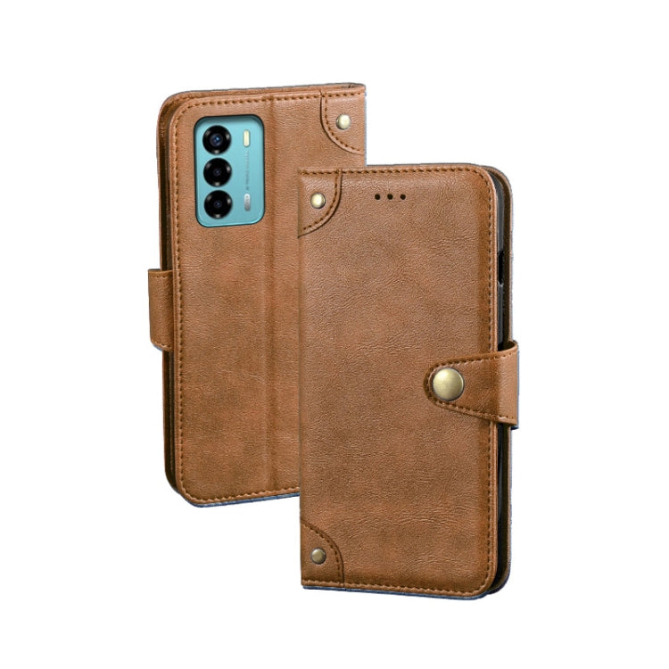Custodia per telefono in pelle con texture retrò idewei, For Realme 10 5G, For Tecno Pova 4, For ZTE Axon 30S, For ZTE Blade A72 4G, For Honor X40 GT