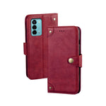 Custodia per telefono in pelle con texture retrò idewei, For Realme 10 5G, For Tecno Pova 4, For ZTE Axon 30S, For ZTE Blade A72 4G, For Honor X40 GT