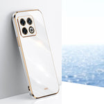 Custodia per telefono in TPU con bordo in oro con placcatura 6D XINLI, For OnePlus 10 Pro, For OnePlus Ace, For OnePlus Ace Racing