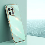 Custodia per telefono in TPU con bordo in oro con placcatura 6D XINLI, For OnePlus 10 Pro, For OnePlus Ace, For OnePlus Ace Racing