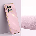 Custodia per telefono in TPU con bordo in oro con placcatura 6D XINLI, For OnePlus Ace Pro, For Nothing Phone 1