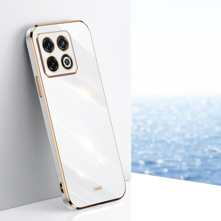 Custodia per telefono in TPU con bordo in oro con placcatura 6D XINLI, For OnePlus Ace Pro, For Nothing Phone 1