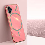 Custodia per telefono in TPU con bordo in oro con placcatura 6D XINLI, For OnePlus Ace Pro, For Nothing Phone 1