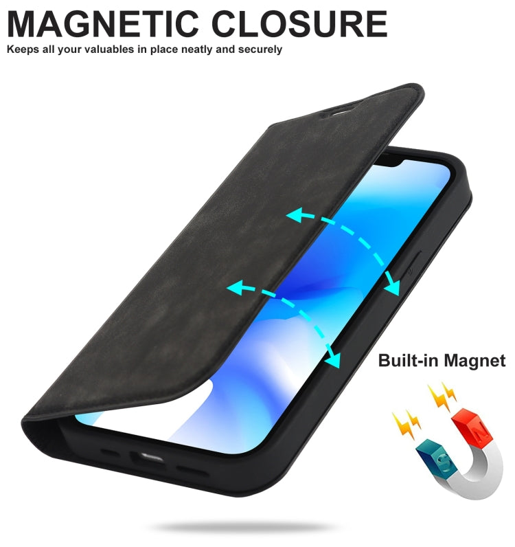 Custodia per telefono in pelle Magsafe con ricarica wireless, For iPhone 14, For iPhone 14 Plus, For iPhone 14 Pro, For iPhone 14 Pro Max