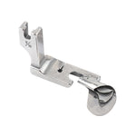 Rotoli per macchina da cucire Bordo in stoffa Piedino Piedino per gonna in chiffon di seta Orlo arricciato Tirare il tubo, 1/8(0.3CM), 3/16(0.5CM), 1/4(0.6M)