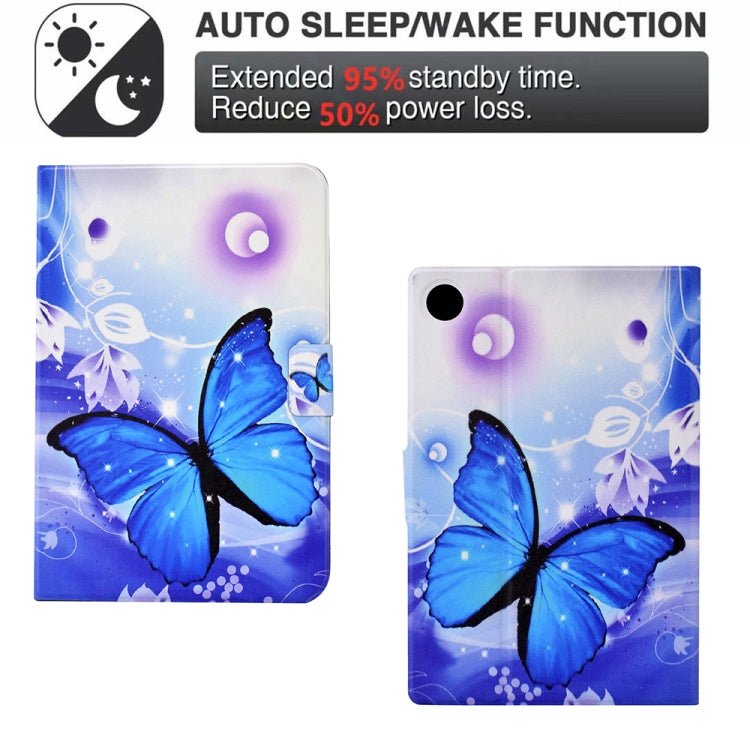 Custodia per tablet in pelle Smart TPU pressata elettrica, For Samsung Galaxy Tab A8 10.5 2021 / A8 2022, For Samsung Galaxy Tab S6 Lite SM-P610, For Samsung Galaxy Tab A 8.0 T350, For Samsung Galaxy Tab A7 10.4 2020 / 2022                             ...
