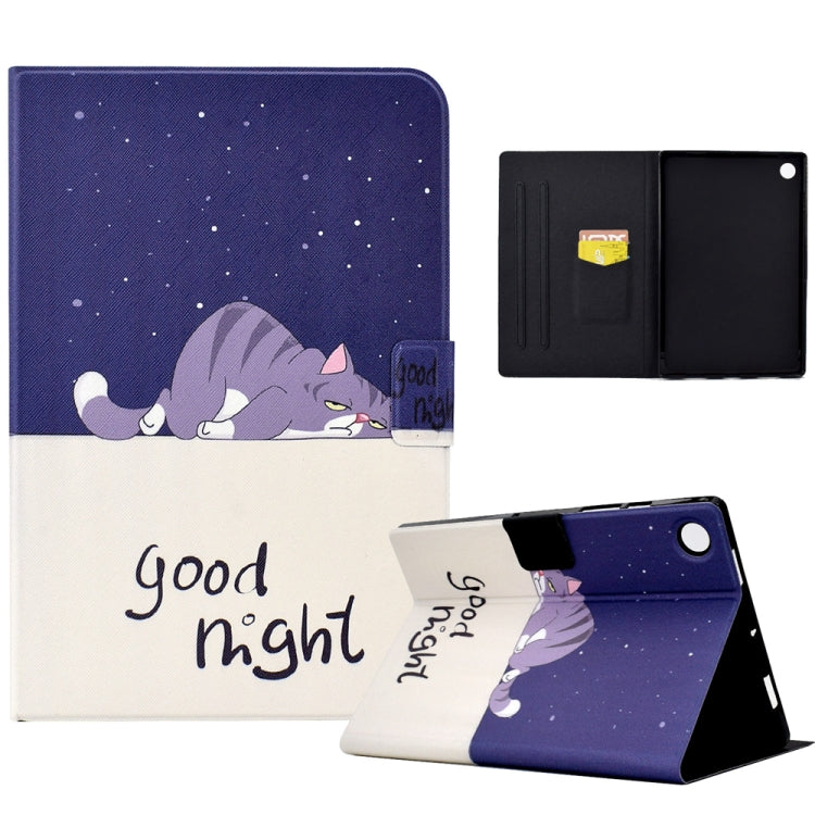 Custodia per tablet in pelle Smart TPU pressata elettrica, For Samsung Galaxy Tab A8 10.5 2021 / A8 2022, For Samsung Galaxy Tab S6 Lite SM-P610, For Samsung Galaxy Tab A 8.0 T350, For Samsung Galaxy Tab A7 10.4 2020 / 2022                             ...
