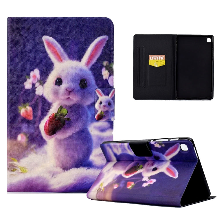 Custodia per tablet in pelle Smart TPU pressata elettrica, For Samsung Galaxy Tab A8 10.5 2021 / A8 2022, For Samsung Galaxy Tab S6 Lite SM-P610, For Samsung Galaxy Tab A 8.0 T350, For Samsung Galaxy Tab A7 10.4 2020 / 2022                             ...