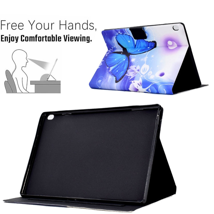Custodia per tablet in pelle Smart TPU pressata elettrica, For Lenovo Tab M10 FHD REL