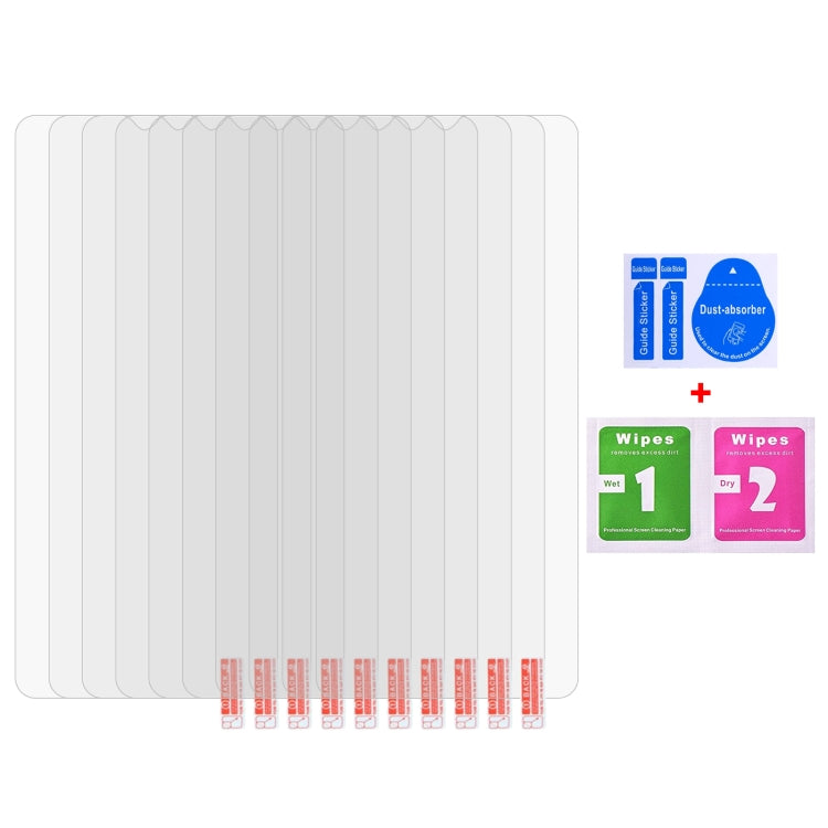 Pellicola in vetro temperato 10 pezzi 0,26 mm 9H 2,5D, For Realme V23i (10 PCS), For Samsung Galaxy A34 5G (10 PCS)