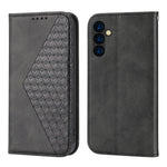Custodia per telefono in pelle magnetica con struttura in vitello a griglia cubica, For Samsung Galaxy A54 5G, For Xiaomi 13, For Xiaomi 13 Pro, For Xiaomi Poco C40