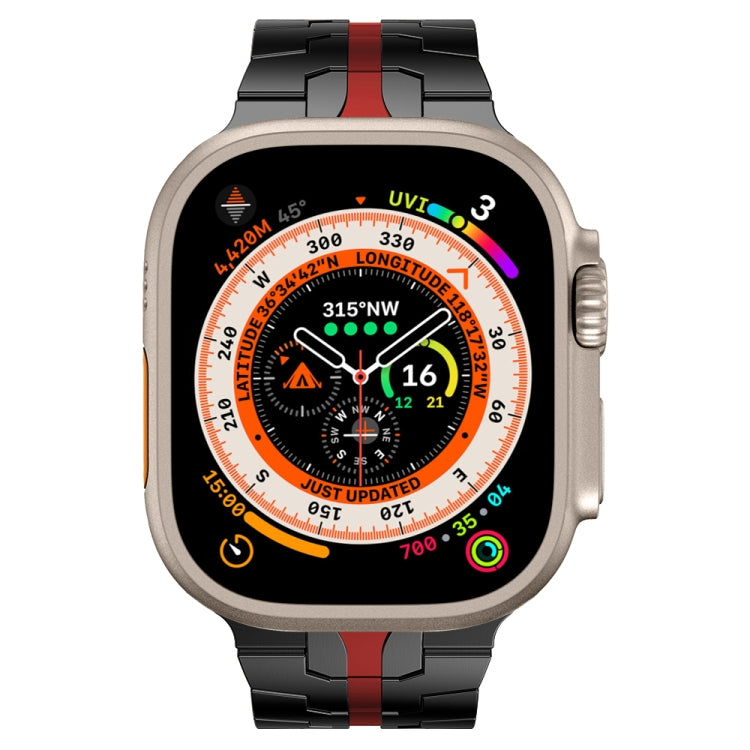 Cinturino in acciaio, For Apple Watch Series 8&7 41mm / SE 2&6&SE&5&4 40mm / 3&2&1 38mm, For Apple Watch Ultra 49mm / Series 8&7 45mm / SE 2&6&SE&5&4 44mm / 3&2&1 42mm