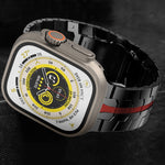 Cinturino in acciaio, For Apple Watch Series 8&7 41mm / SE 2&6&SE&5&4 40mm / 3&2&1 38mm, For Apple Watch Ultra 49mm / Series 8&7 45mm / SE 2&6&SE&5&4 44mm / 3&2&1 42mm