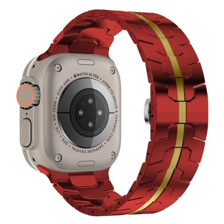 Cinturino in acciaio, For Apple Watch Series 8&7 41mm / SE 2&6&SE&5&4 40mm / 3&2&1 38mm, For Apple Watch Ultra 49mm / Series 8&7 45mm / SE 2&6&SE&5&4 44mm / 3&2&1 42mm