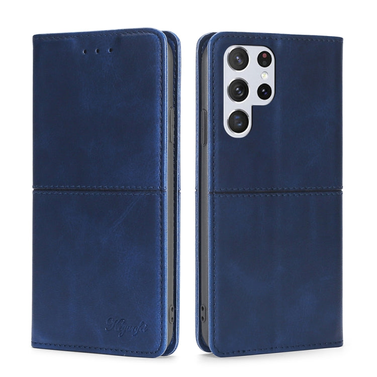 Custodia per telefono in pelle a vibrazione orizzontale magnetica con trama di mucca, For Samsung Galaxy S23 5G, For Samsung Galaxy S23 Ultra 5G, For Samsung Galaxy S23+ 5G, For Samsung Galaxy A04E