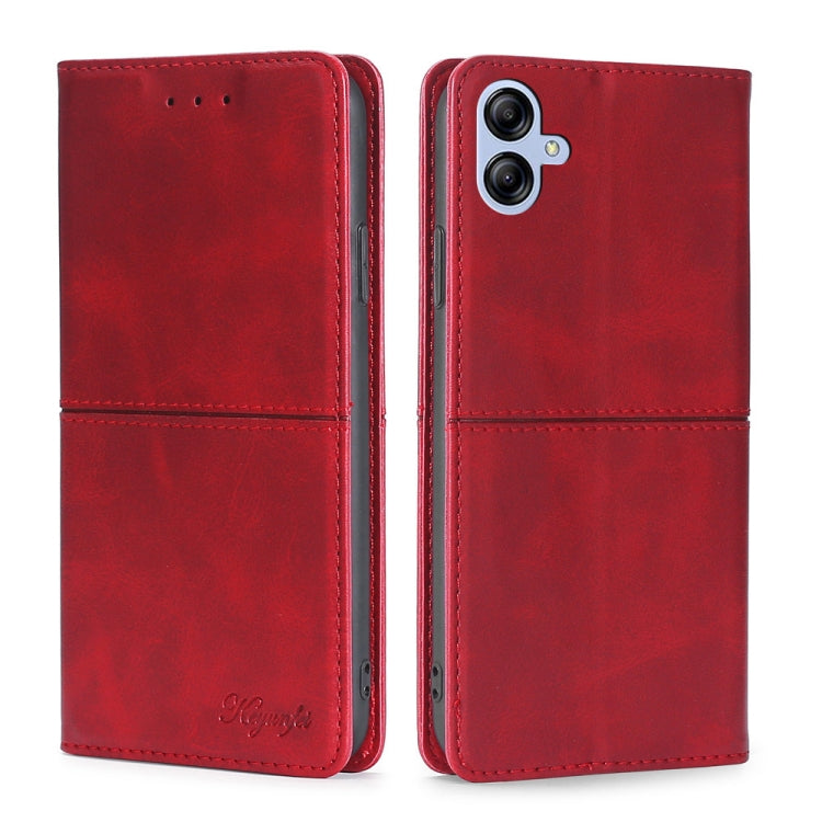 Custodia per telefono in pelle a vibrazione orizzontale magnetica con trama di mucca, For Samsung Galaxy S23 5G, For Samsung Galaxy S23 Ultra 5G, For Samsung Galaxy S23+ 5G, For Samsung Galaxy A04E